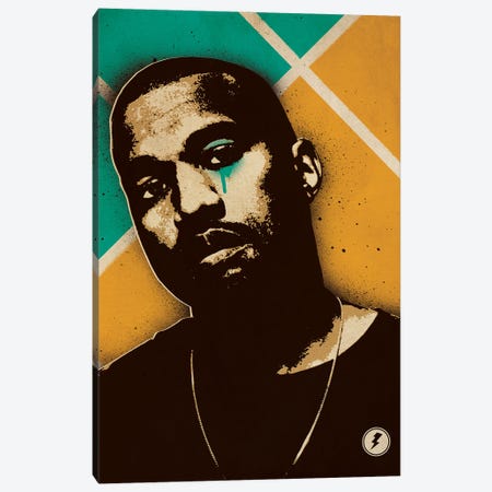 Kanye West Canvas Print #SNV20} by Supanova Canvas Wall Art