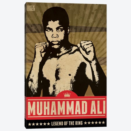 Muhammad Ali Boxing Canvas Print #SNV210} by Supanova Canvas Print