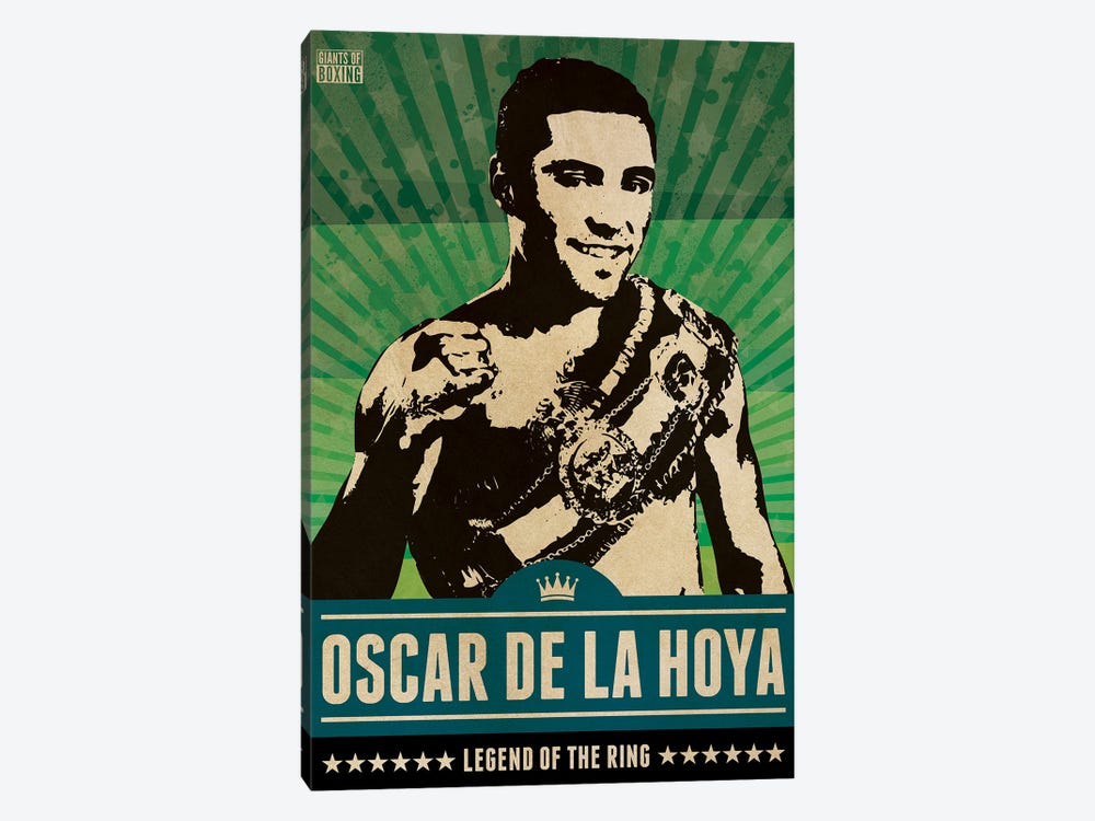 Oscar De La Hoya Boxing by Supanova 1-piece Canvas Print
