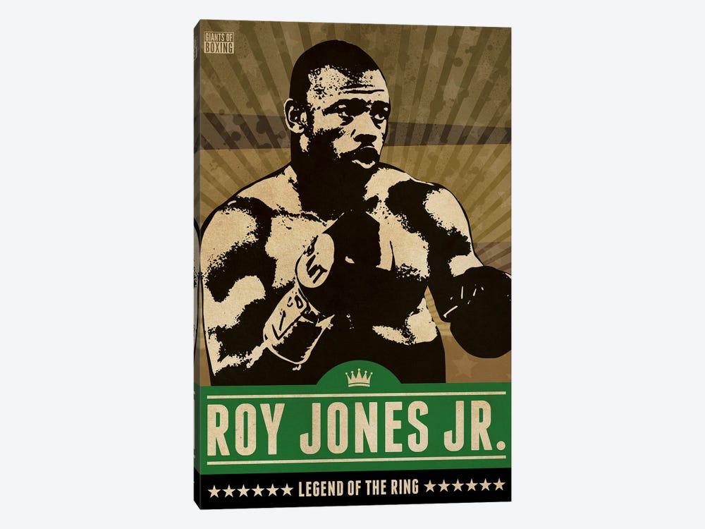 Roy Jones Jr. Boxing by Supanova 1-piece Canvas Art Print