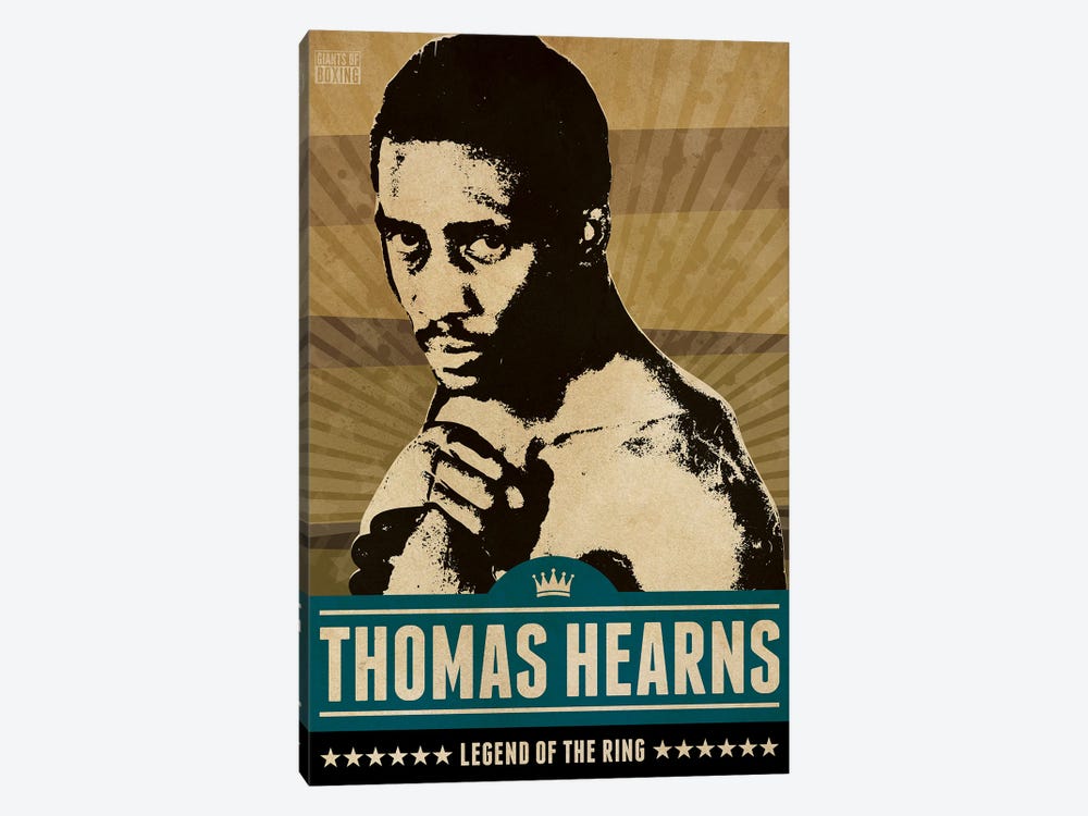 Thomas Hearns Boxing by Supanova 1-piece Canvas Art
