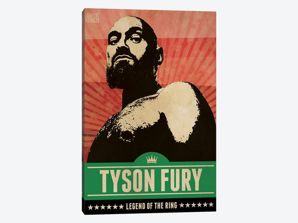 Tyson Fury Boxing by Supanova 1-piece Canvas Art Print