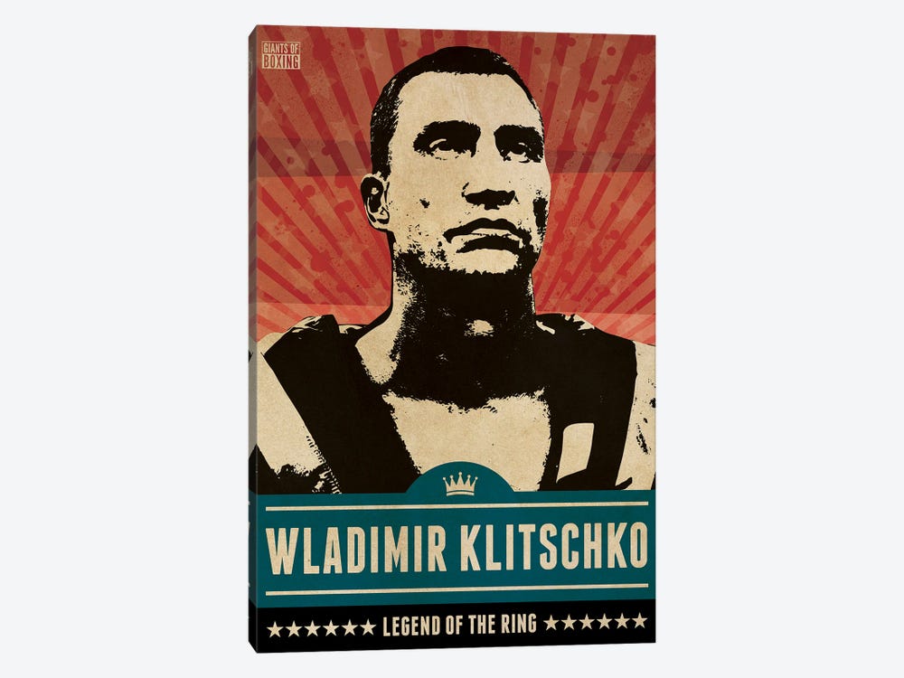 Wladimir Klitschko Boxing by Supanova 1-piece Canvas Art Print