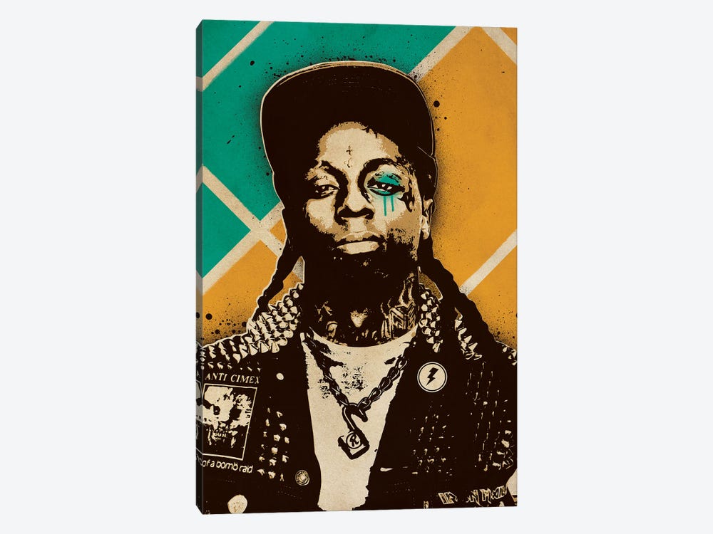 Lil Wayne by Supanova 1-piece Canvas Print