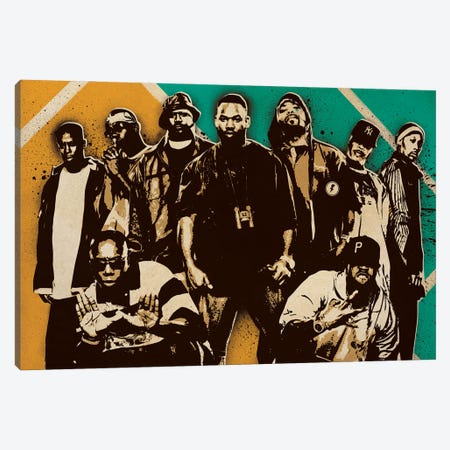 Wu Tang Clan Canvas Print #SNV40} by Supanova Canvas Wall Art