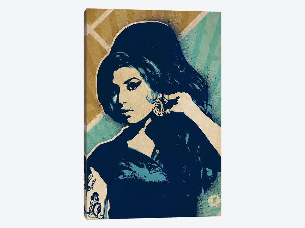 Amy Winehouse by Supanova 1-piece Canvas Artwork