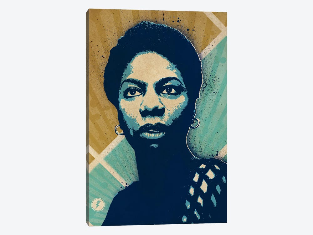 Nina Simone by Supanova 1-piece Art Print