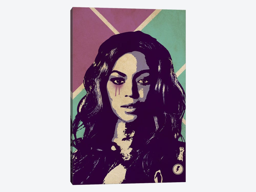 Beyonce Knowles 1-piece Canvas Print