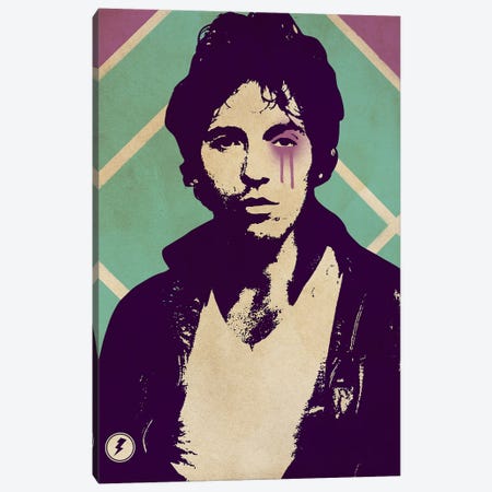 Bruce Springsteen Canvas Print #SNV68} by Supanova Canvas Wall Art