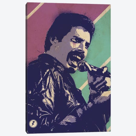 Freddie Mercury Canvas Print #SNV69} by Supanova Canvas Art