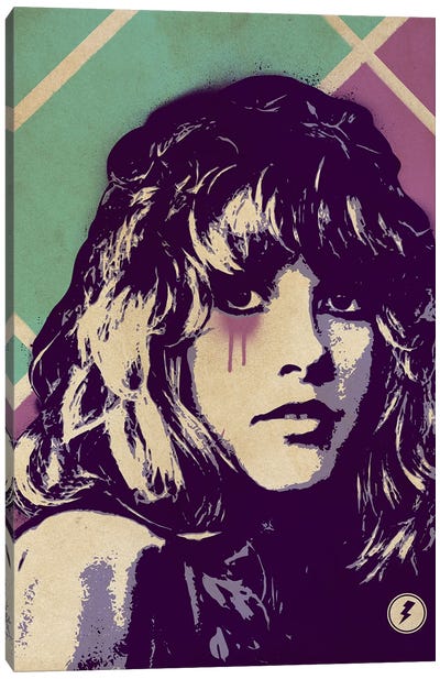 Stevie Nicks Fleetwood Mac Canvas Art Print - Vintage Décor