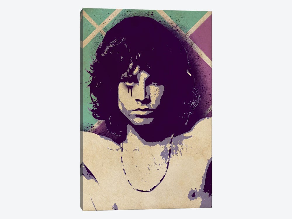 Jim Morrison by Supanova 1-piece Art Print