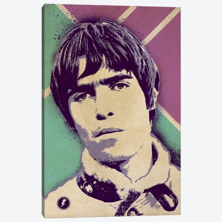 Liam Gallagher Oasis Canvas Print #SNV82} by Supanova Canvas Artwork