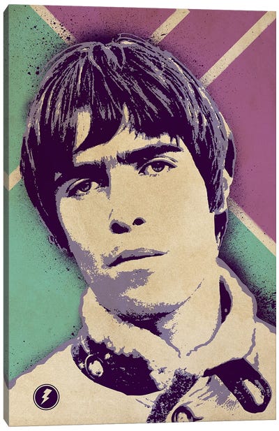 Liam Gallagher Oasis Canvas Art Print - Oasis