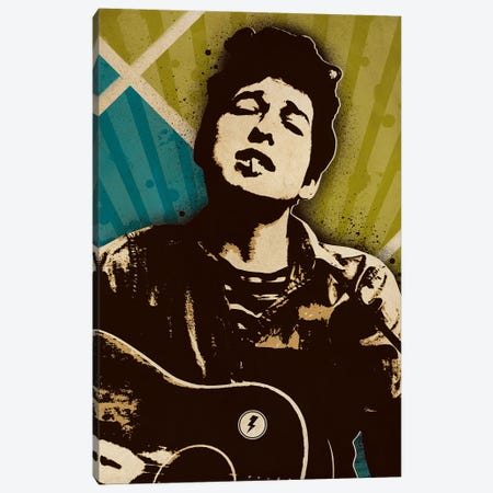 Bob Dylan Canvas Print #SNV84} by Supanova Canvas Art Print