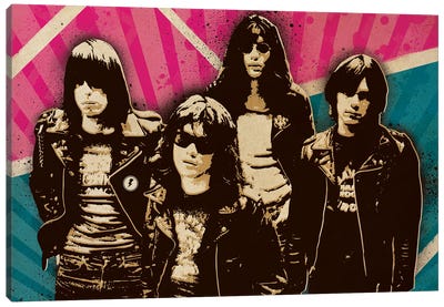 The Ramones Punk Canvas Art Print - Ramones