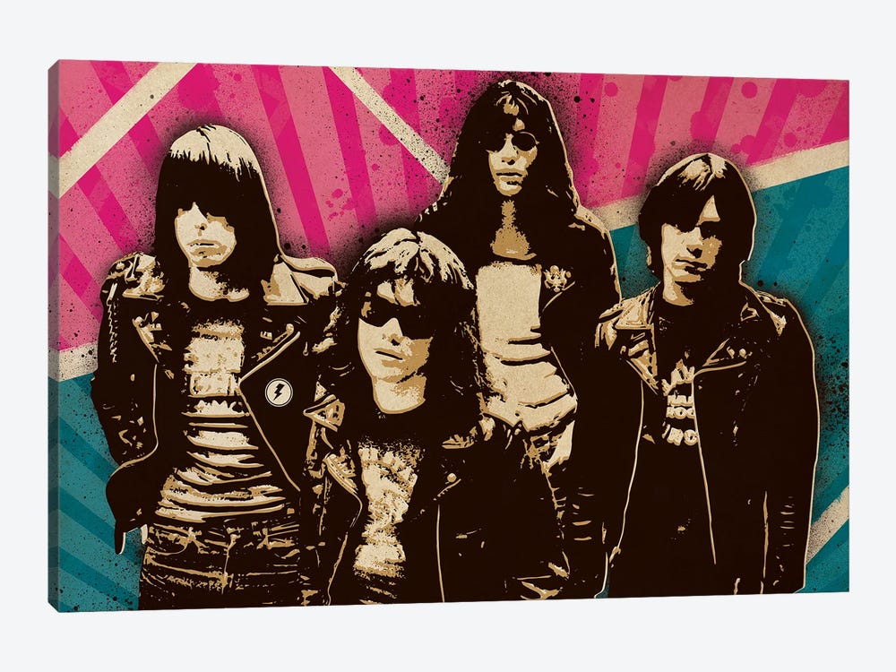 The Ramones Punk by Supanova 1-piece Canvas Print