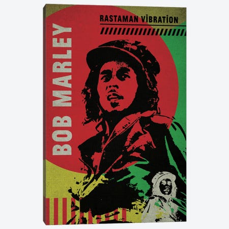 Bob Marley Canvas Print #SNV94} by Supanova Canvas Art