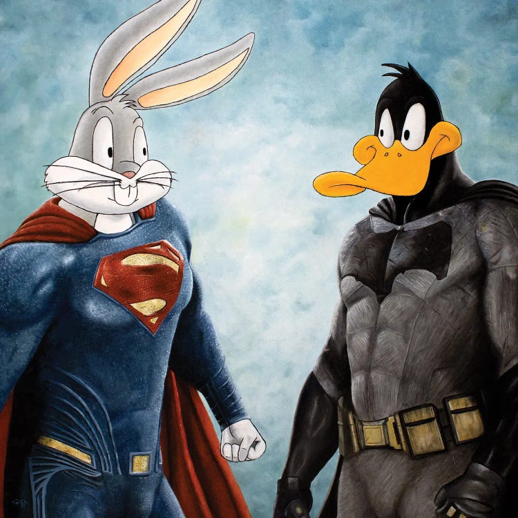 Batduck V Superbunny