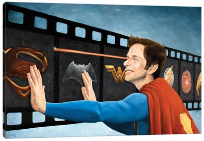 Release The Snyder Cut Canvas Art Print - Superman