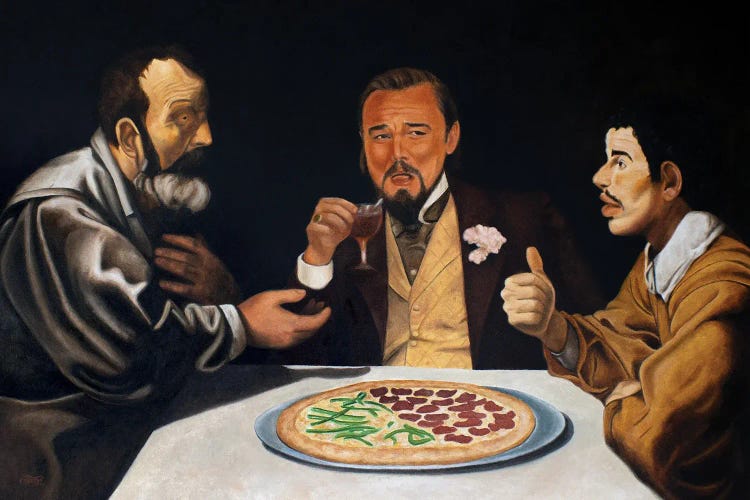 The Lunch With Mr. Candie by Marco Santos wall art