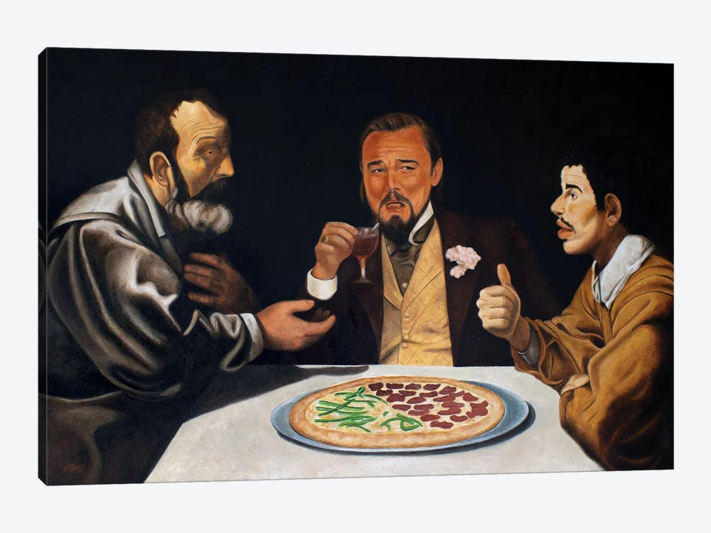 The Lunch With Mr. Candie by Marco Santos 1-piece Art Print
