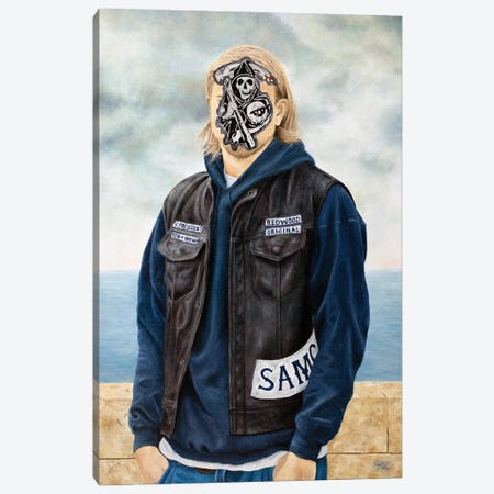 The Son Of Anarchy Canvas Print #SNX25} by Marco Santos Canvas Art Print
