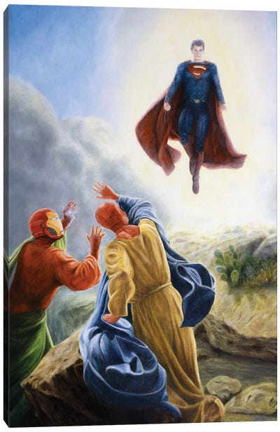 Transfiguration Of The First One Canvas Art Print - Spider-Man