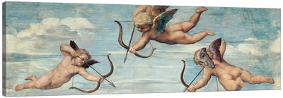 Trionfo di Galatea Canvas Art Print - Raphael