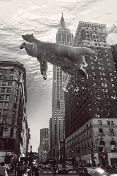 Polar Bears: Polar City Copper by Soaring Anchor Designs