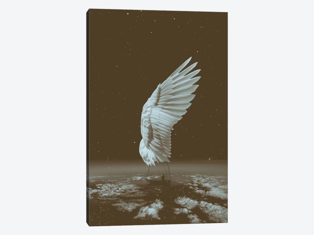 Sail Away Angel Wing  by Soaring Anchor Designs 1-piece Canvas Wall Art