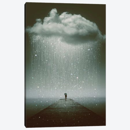 Even The Sky Cries  Canvas Print #SOA34} by Soaring Anchor Designs Canvas Wall Art