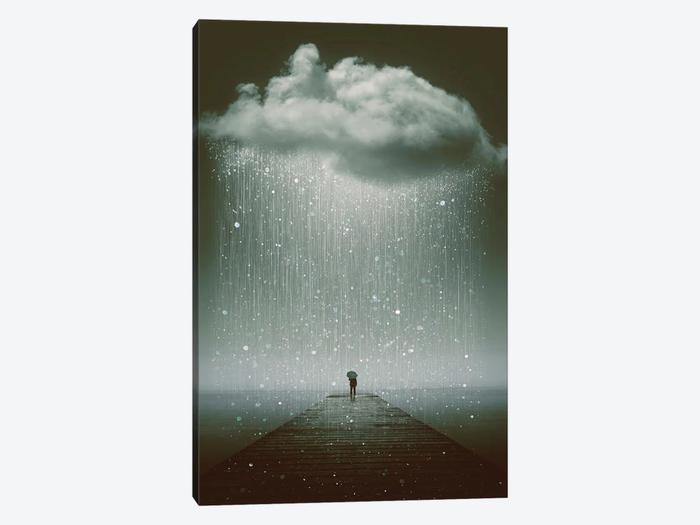 Even The Sky Cries  by Soaring Anchor Designs 1-piece Art Print