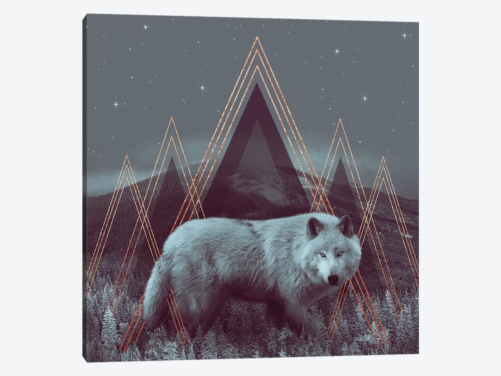 In Wildness - Wolf I by Soaring Anchor Designs 1-piece Canvas Print