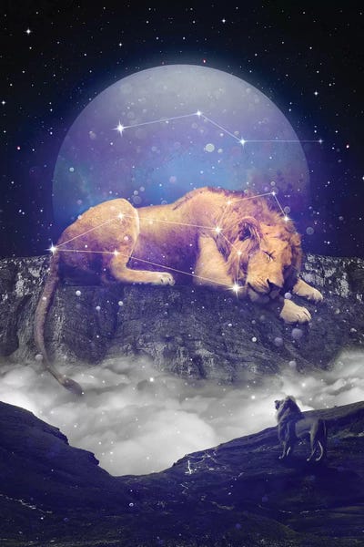 Through The Looking Glass: Leo Major Minor - Mountain by Soaring Anchor Designs