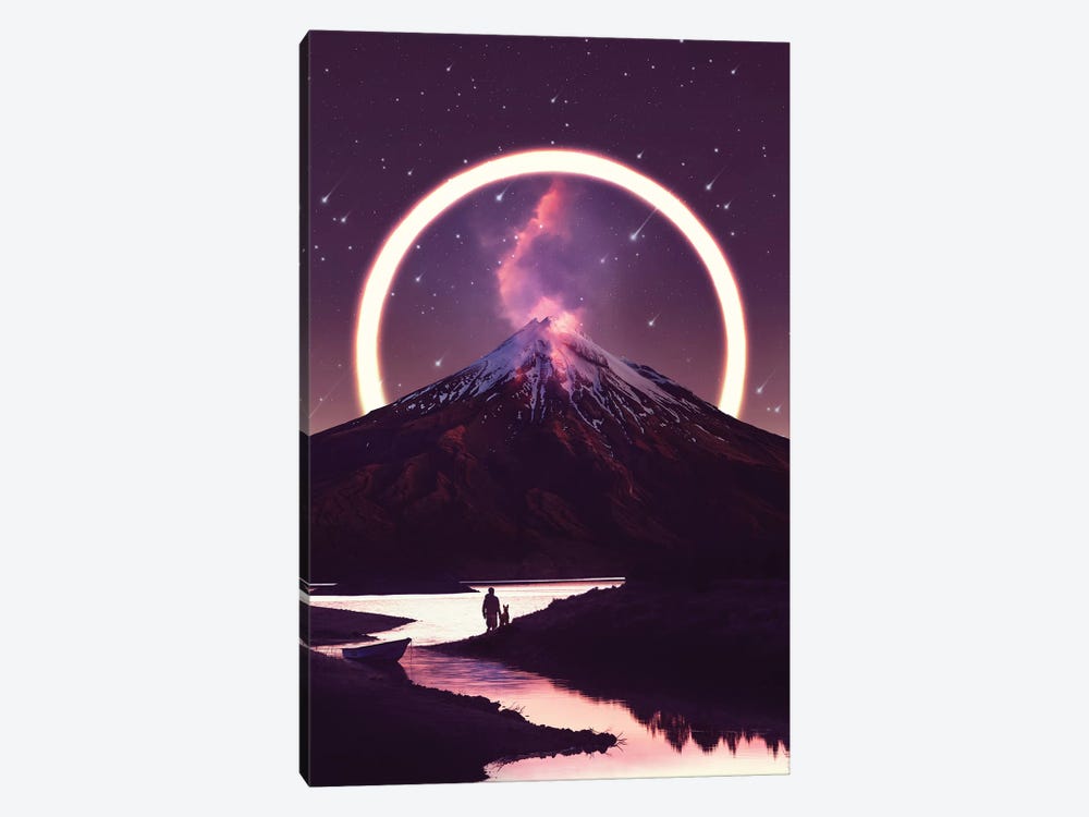 Lueur - Mountain by Soaring Anchor Designs 1-piece Art Print