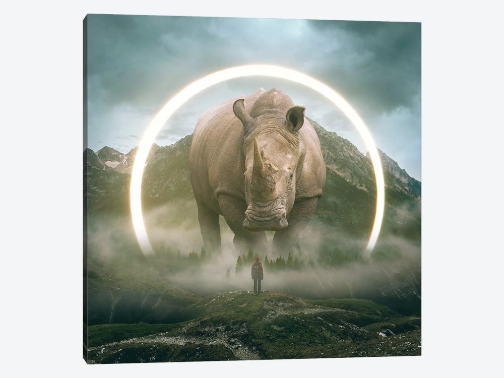 Aegis Rhino I by Soaring Anchor Designs 1-piece Canvas Art