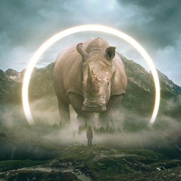 Rhinoceroses: Aegis Rhino I by Soaring Anchor Designs