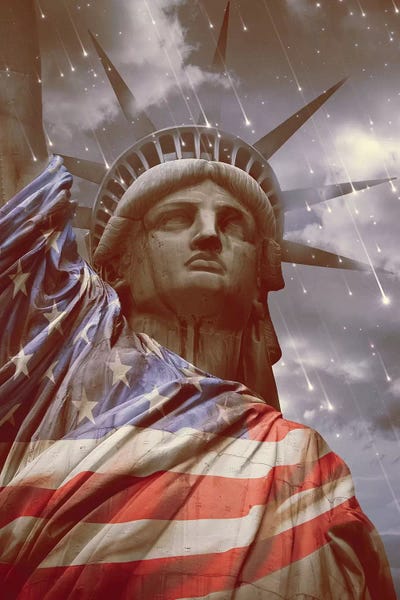 Nevertheless Liberty by Soaring Anchor Designs framed wall art