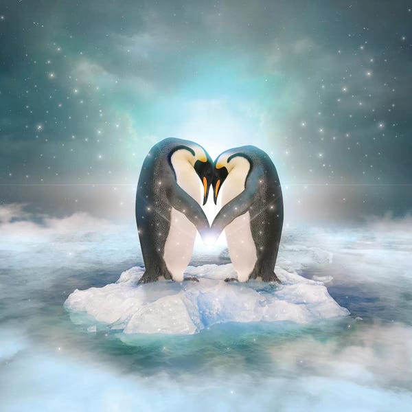 Imagination: Penguin Couple by Soaring Anchor Designs