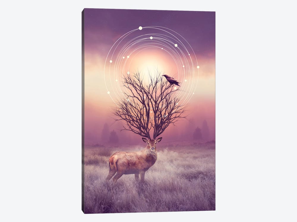 Stillness - Elk by Soaring Anchor Designs 1-piece Canvas Artwork