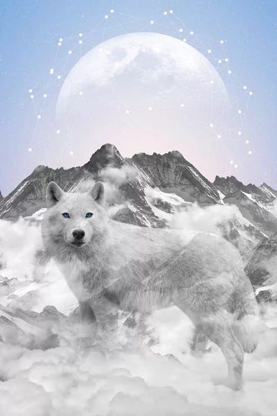 Imagination: Walk Alone - Wolf by Soaring Anchor Designs