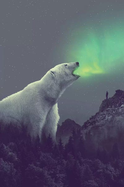 Polar Bears: Polar Bear Forest Dipper by Soaring Anchor Designs