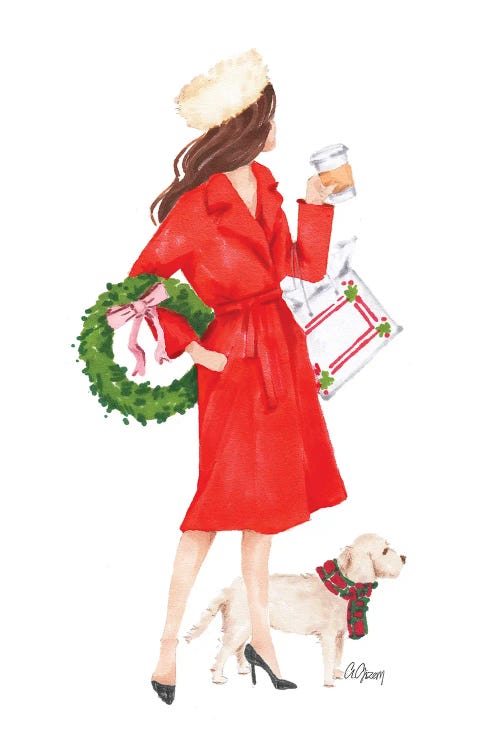 Christmas Day by Style of Brush wall art