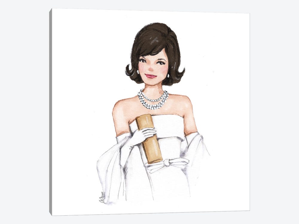 Jackie by Style of Brush 1-piece Art Print