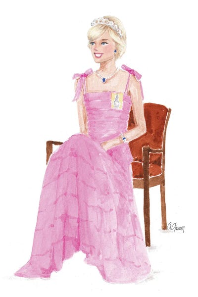 The Eighties: Lady Diana by Style of Brush