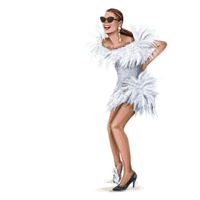 Happiness by Style of Brush metal wall art