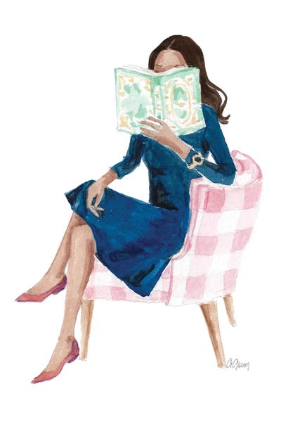 Reading: Pink Chair by Style of Brush