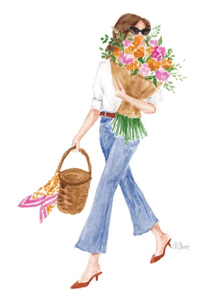 Spring Flowers Fashion