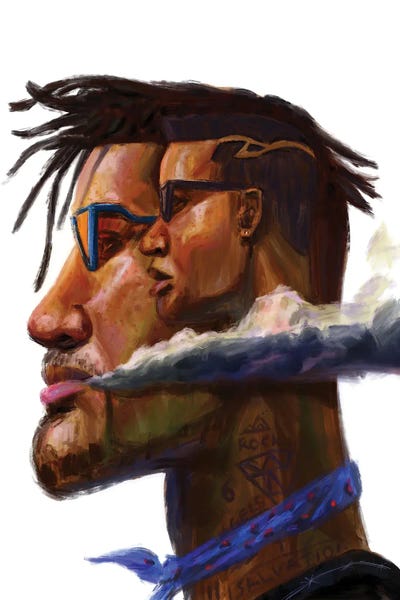 Contemporary Portraiture By Black Artists: Duality by Sam Onche